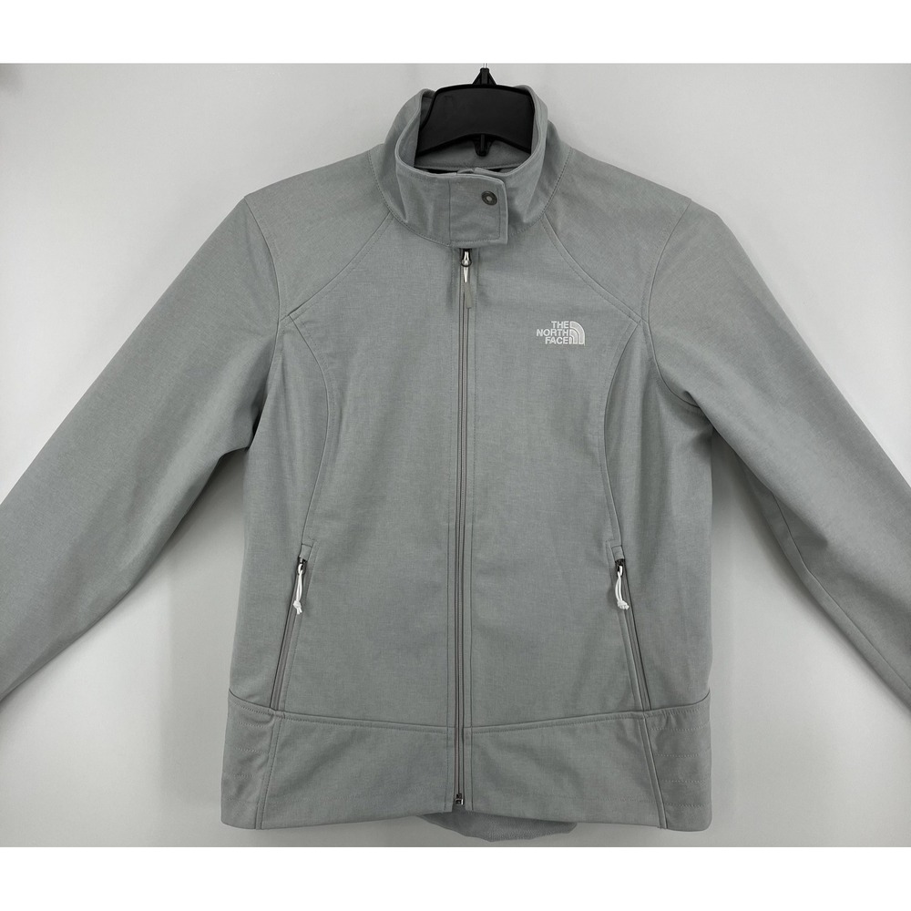 North Face Jacket Womens Large Calentito 2 Windwall‎ Windbreaker Outdoors Gray